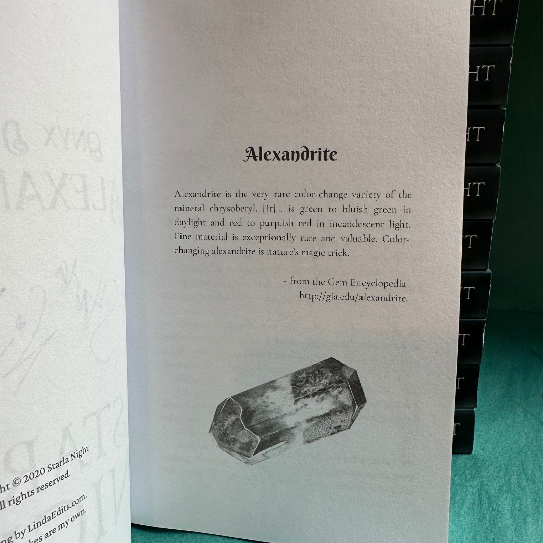 Onyx Dragons: Alexandrite