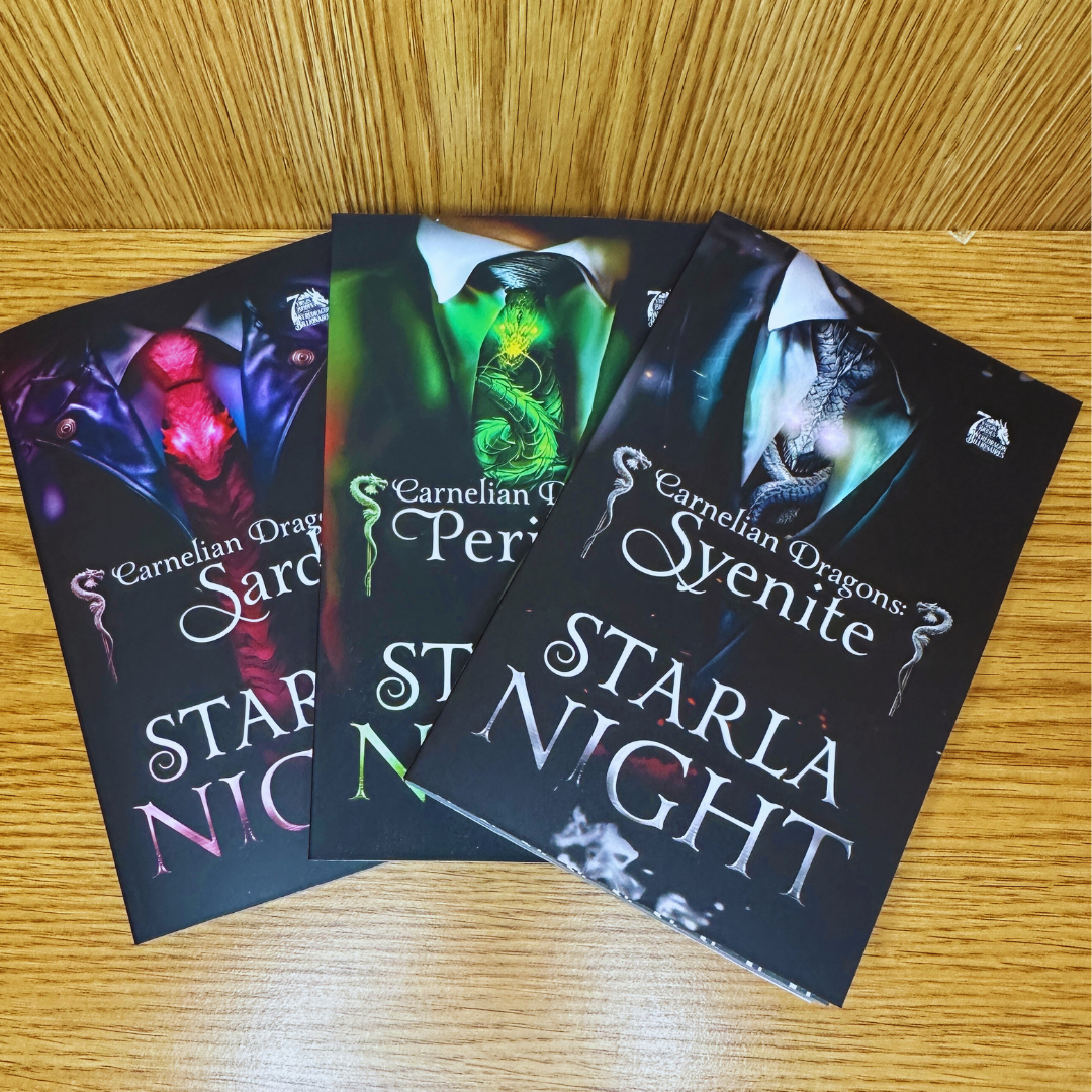 Carnelian Dragons Signed Paperbacks