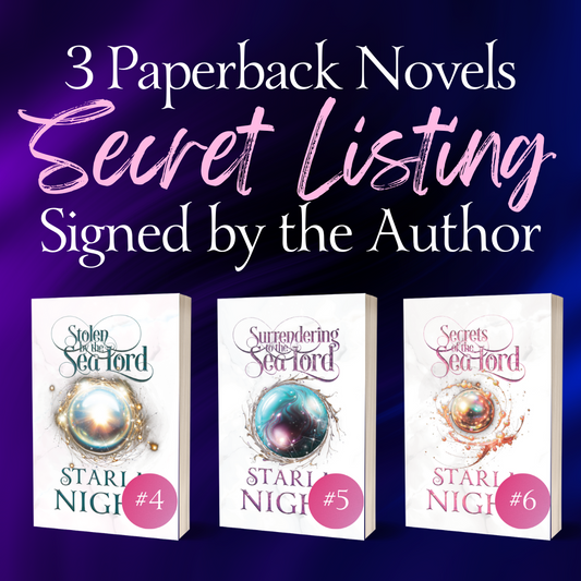 Lords of Atlantis Signed Paperbacks - Books 4-6