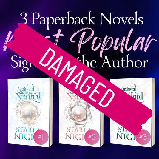 Lords of Atlantis Signed Paperbacks - Trilogy - Damaged