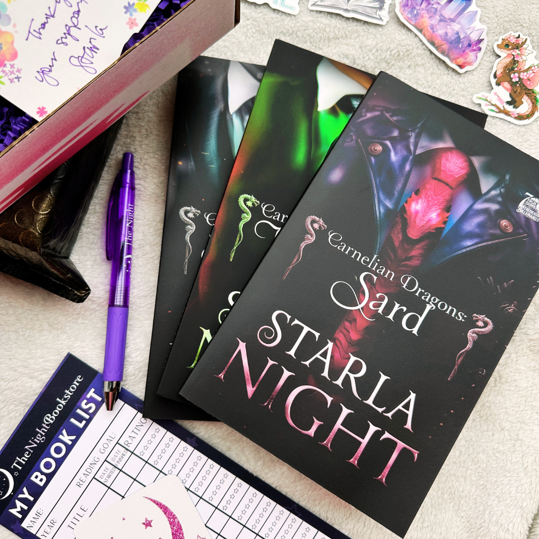 Carnelian Dragons Signed Paperbacks