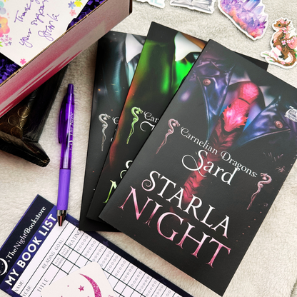 Carnelian Dragons Signed Paperbacks