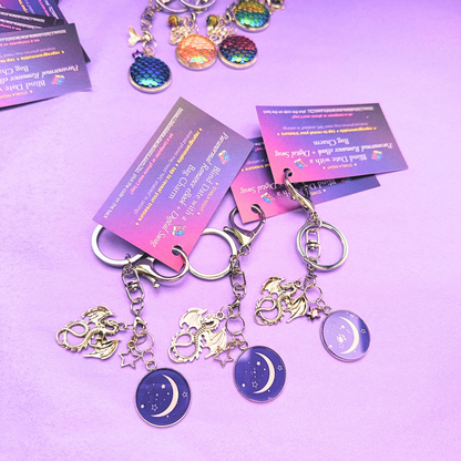 Blind Date with a Paranormal Romance Bag Charm