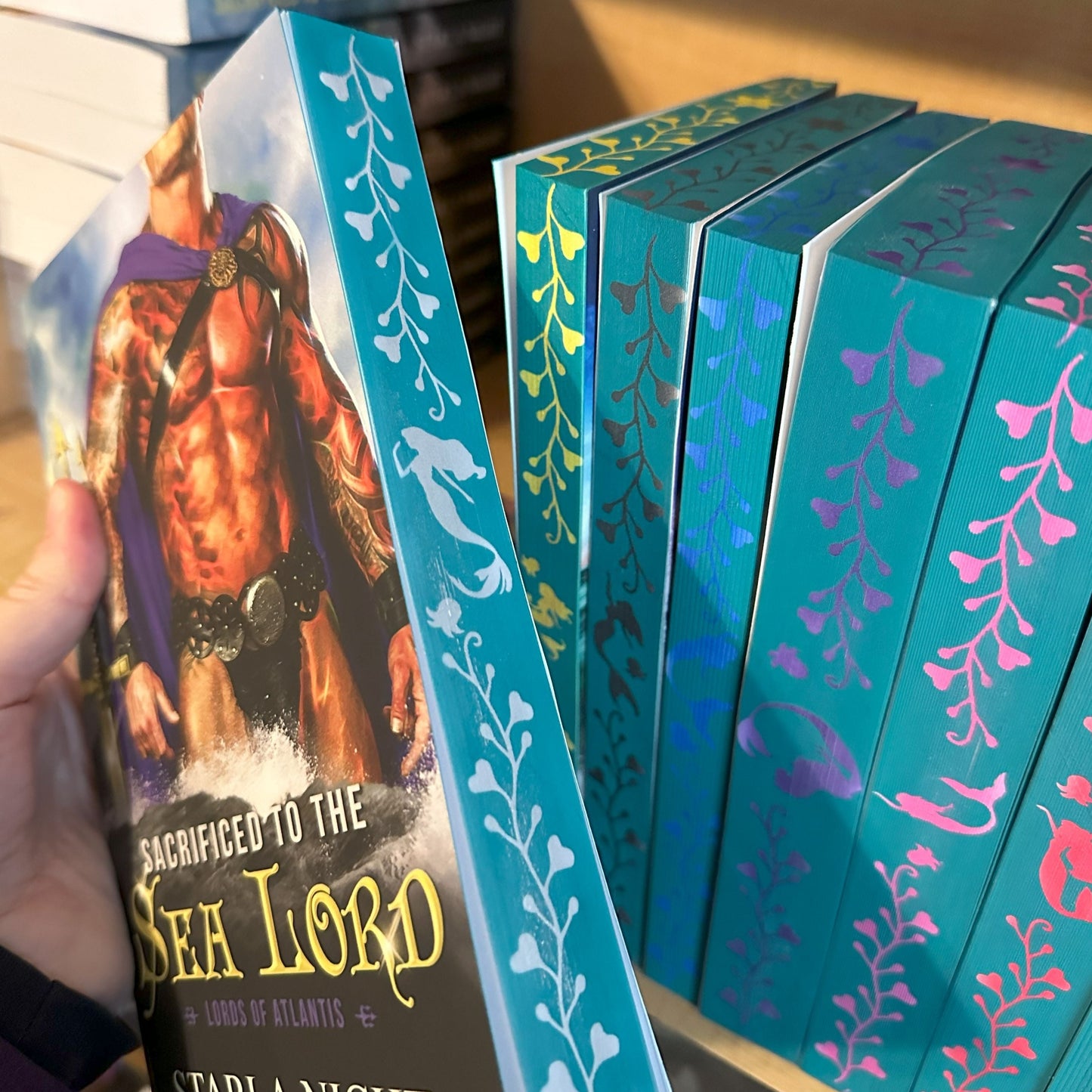 Lords of Atlantis Signed Paperbacks - IMPERFECT Sprayed Edges