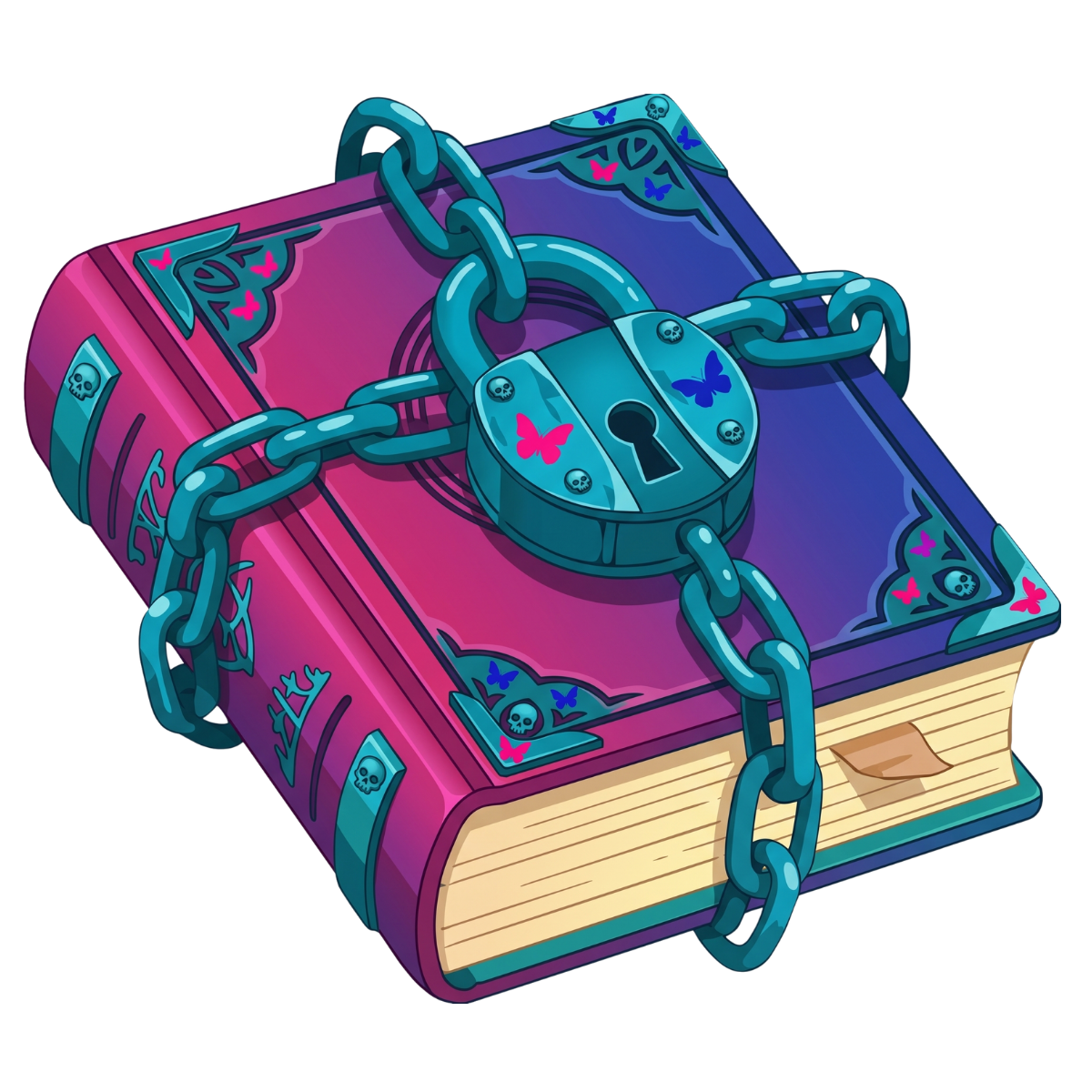 Blind Date with a Paranormal Romance Bag Charm